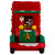 Advent Calendar Storage Truck Christmas Decoration - 14" - Red