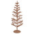 Artificial Glittered Twig Christmas Tree - 18" - Rose Gold - Unlit