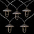 10 B/O LED Warm White Lantern Christmas Lights - 3' Clear Wire