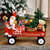 Lighted and Musical Santa Claus Merry Christmas Wagon Decoration - 20"